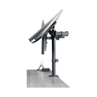 VIVO STAND-V002 Black Dual Monitor Desk Mount Adjustable Stand 17" ( Stand Only)