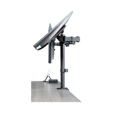 VIVO STAND-V002 Black Dual Monitor Desk Mount Adjustable Stand 17"  Stand Only 