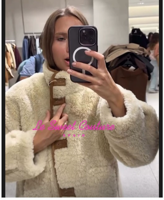 ZARA WOMAN NWT FW25 REVERSIBLE DOUBLE-FACED JACKET CAMEL 6318/254