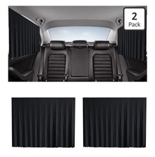 Universal Fit Magnetic Car Side Window Privacy Sunshade Curtains 2PCS-Sunshades