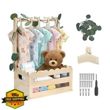 Okydoky Wooden Baby Shower Basket Crate