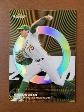 2005 Topps Finest Gold Refractor /49 Barry Zito #123 SSP