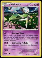 Meloetta XY193 Promo XY Black Star Promos Pokemon Holo Near Mint