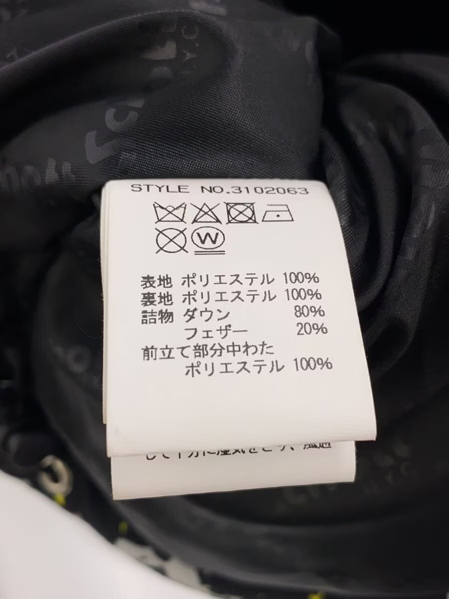 Schott DOWN Jacket black M Used - image 4