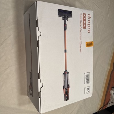   DREPRE K7 PRO CORDLESS VACUUM CLEANER   BRAND NEW   COMPLETE IN BOX  