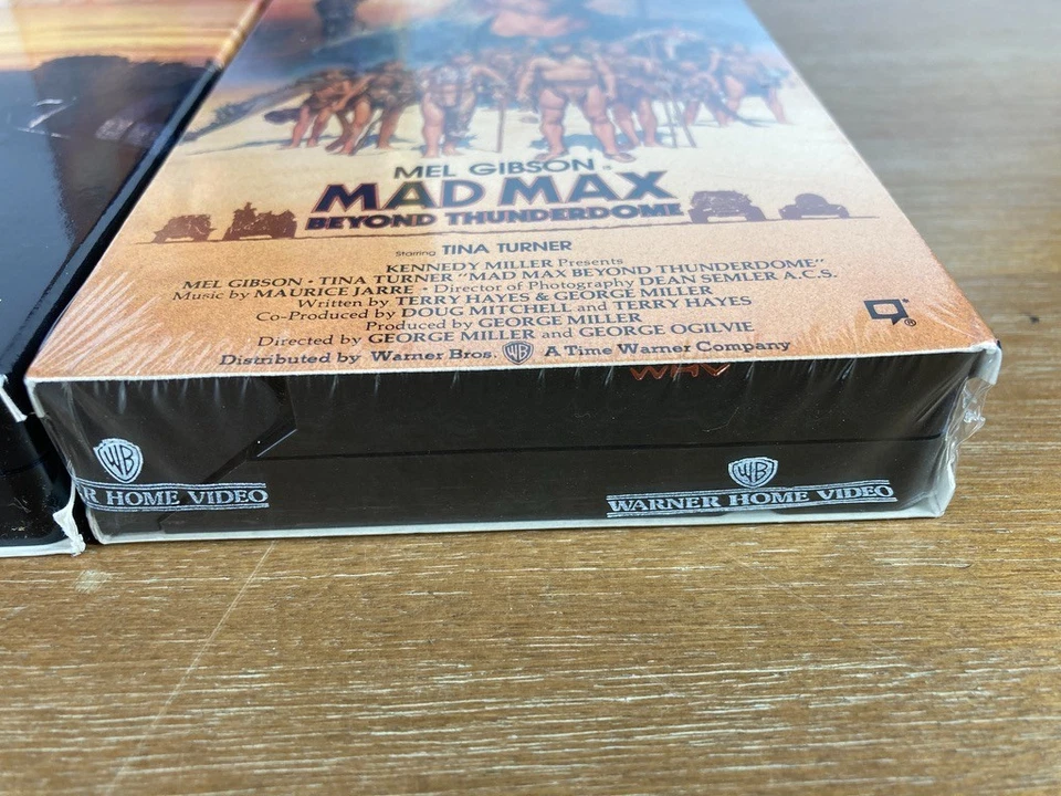 Mad Max Collection VHS Box Set The Road Warrior Beyond Thunderdome New *Read Foto 3 de 4