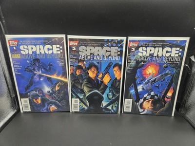 Space: Above And Beyond (1996) #1-2-3 Complete Set Topps Fox TV show/ SHIPS FREE