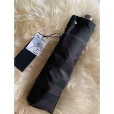 BURBERRY Folding Umbrella Nova Check Gray Japan New 10317