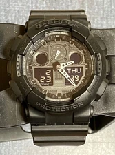 Excellent Condition G SHOCK GA 100 1A1JF Big Face