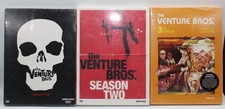 The Venture Bros. Seasons 1,2,3 DVD Box Sets 6 Discs Brand New / Sealed