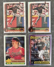 2025 Topps -  Gunnar Henderson - Baltimore Orioles -  Chrome & Heritage