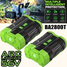 2PACK EGO POWER+ (BA1400) 56V 2.5Ah LITHIUM-ION RECHARGEABLE BATTERY BA1400T