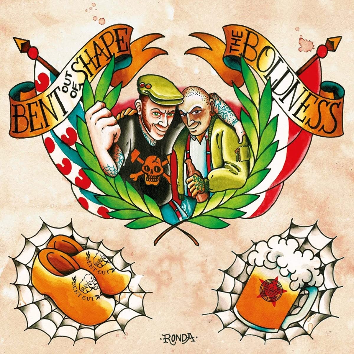 Изогнутый не по форме / Смелый, расколотый (винил) (ИМПОРТ ИЗ Великобритании)