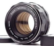 Asahi Pentax Super-Takumar 55mm f/1.8 M42 MF Prime Lens Near Mint Japan
