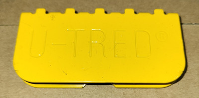 Lot of 10 Amco U-Tred 25MM-100 Anti-Slip Stair Nosing Yellow 2011901914