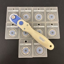 Carl Craft Cutter CC-10 Handheld Trimmer With 10 Cutting Discs Arts & Crafts