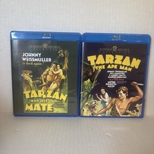 Tarzan and His Mate 1934 & Tarzan The Ape Man 1932 Blu-Ray Bundle