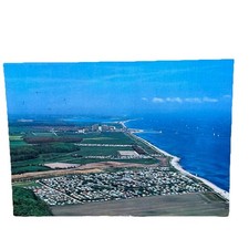 Postkarte AK Booknis Ostsee Campingplatz Gelaufen 1980