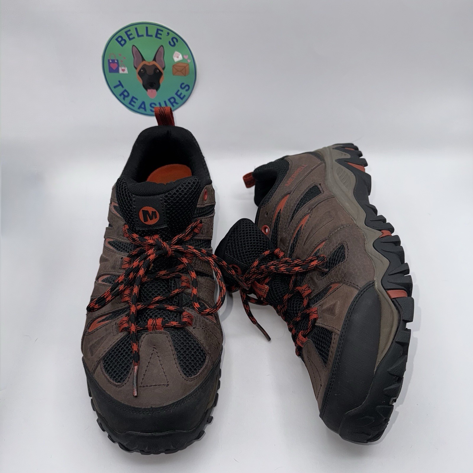 Merrell Scarpe da Escursionismo Uomo 10 Mojave Impermeabili Basse Trail Bracken Pelle Marrone