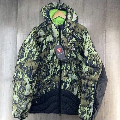 Nike ACG Therma-Fit ADV Lava Flow Jacket Mean Green Black Size XXL II0917-009
