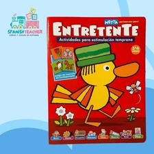 Entretente ToddlerActivity Book in Spanish