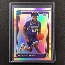 2021-22 Donruss Optic NEEMIAS QUETA Rated Rookie Holo Silver #156