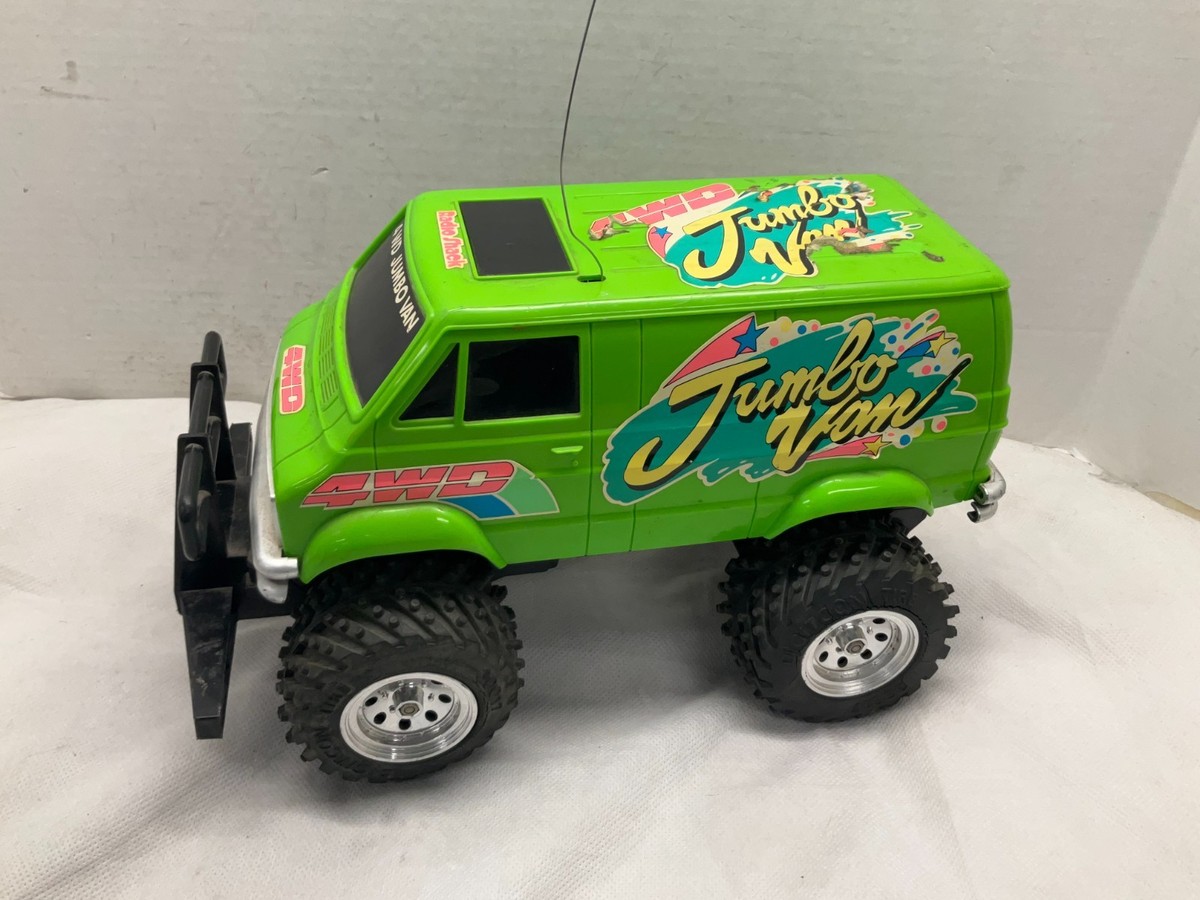 Vintage Radio Shack JUMBO VAN Remote Control Buggy 1980's RC Car