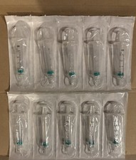 BD Emerald Sterile Plastic Disposable Syringes 2ml - 10 Pack