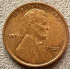 1925p  Lincoln Wheat Cent - [XF EF] Extremely Fine - Philadelphia Mint  ~ C057