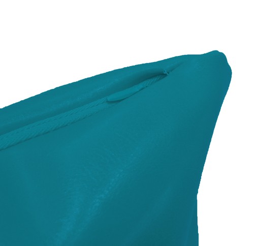 pe236a Turquoise Green Faux Leather Classic Pattern Cushion Cover/Pillow Case - Picture 3 of 5