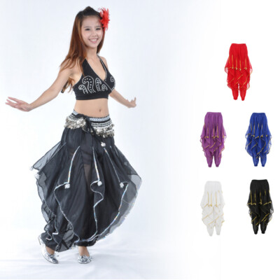 Indische Tänzerin Bauchtanz Haremshose Tribal Baggy arabische Hose Tanzkleidung