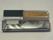 Belle En Argent- Iridescent Golden Orange Shimmer Lip Gloss "Bored Now"