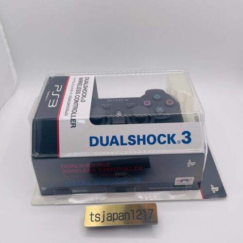 Playstation 3 DualShock 3 Wireless Controller Black CECHZC2J Sony authentic New - Picture 2 of 8