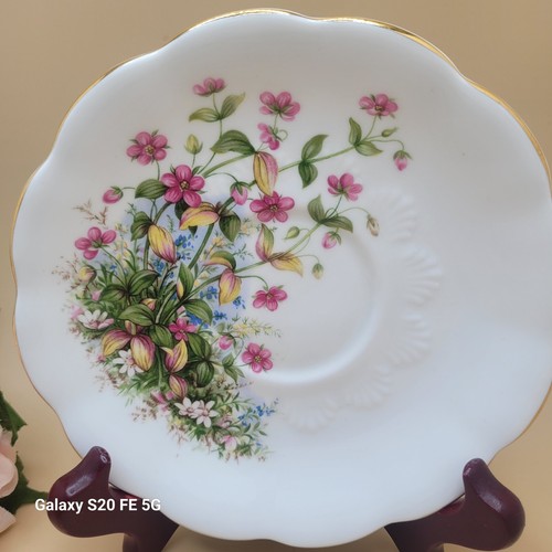 Vintage Royal Albert Tea Cup Saucer Sunnyside Series Michelle - Picture 2 of 10