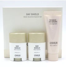 O HUI Day Shield Water Sunstick Special Set 3 Items SPF50+ PA++++ K-Beauty