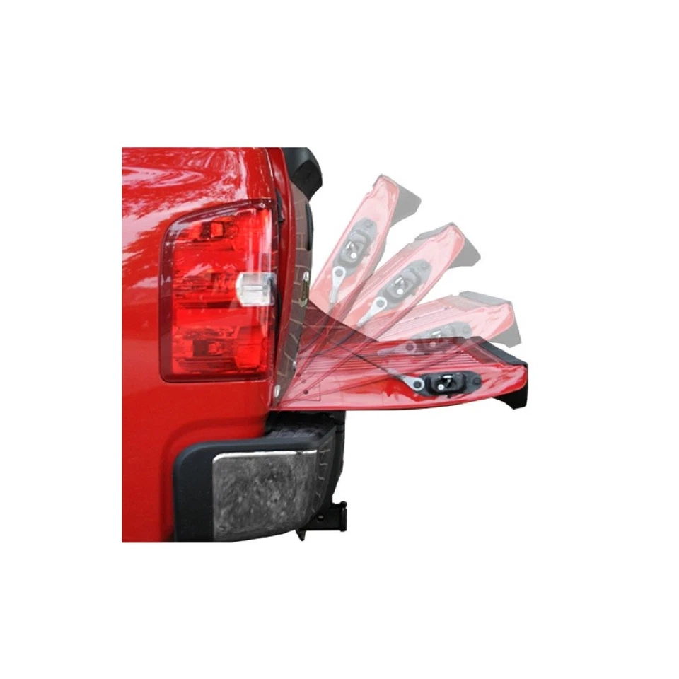 Asistencia de puerta trasera de camioneta Deezee DZ43301 negra del lado del conductor para Ram 1500/2500/3500 Foto 3 de 4