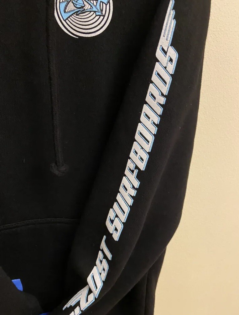 Lost Enterprises Surfboards Hoodie Heavyweight Mens M… Gem