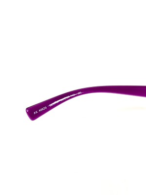 Armani Exchange Tortoise & Purple Lucite Round Sunglasses  display picture 1