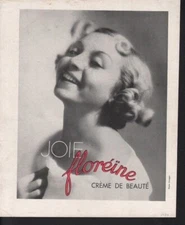 1934 JOIE FLOREINE BEAUTY CREAM SKINCARE PARIS FRENCH BEAUTY DECOR AD 13930