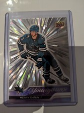 2023-24 Upper Deck Young Gun Outburst Silver #236 Henry Thrun