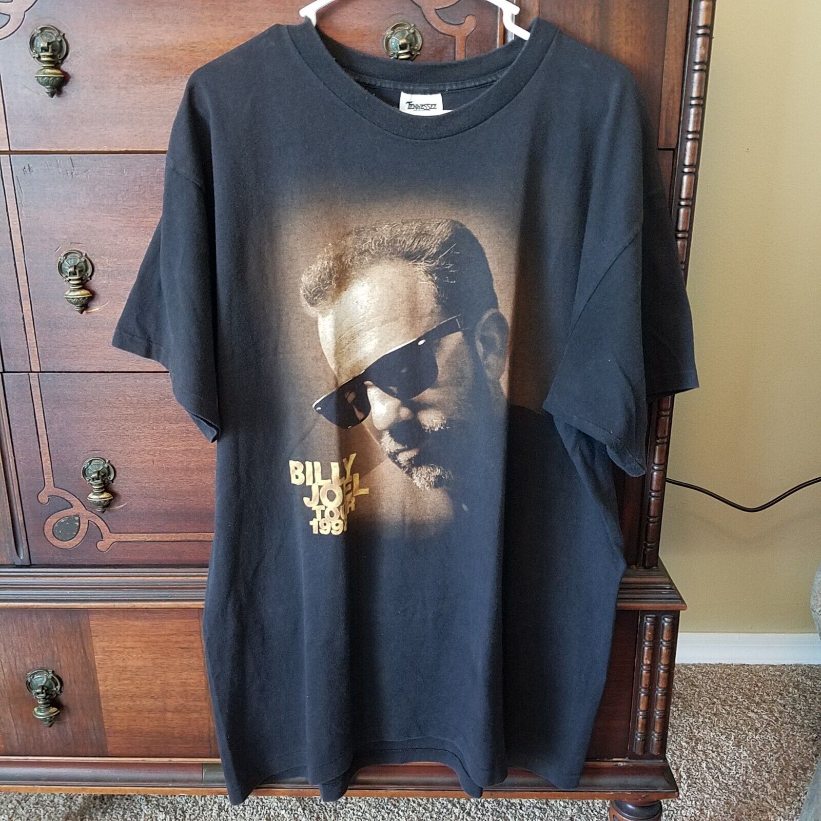 Billy Joel Tshirt Graphic Tee 1998 Concert Black … - image 7
