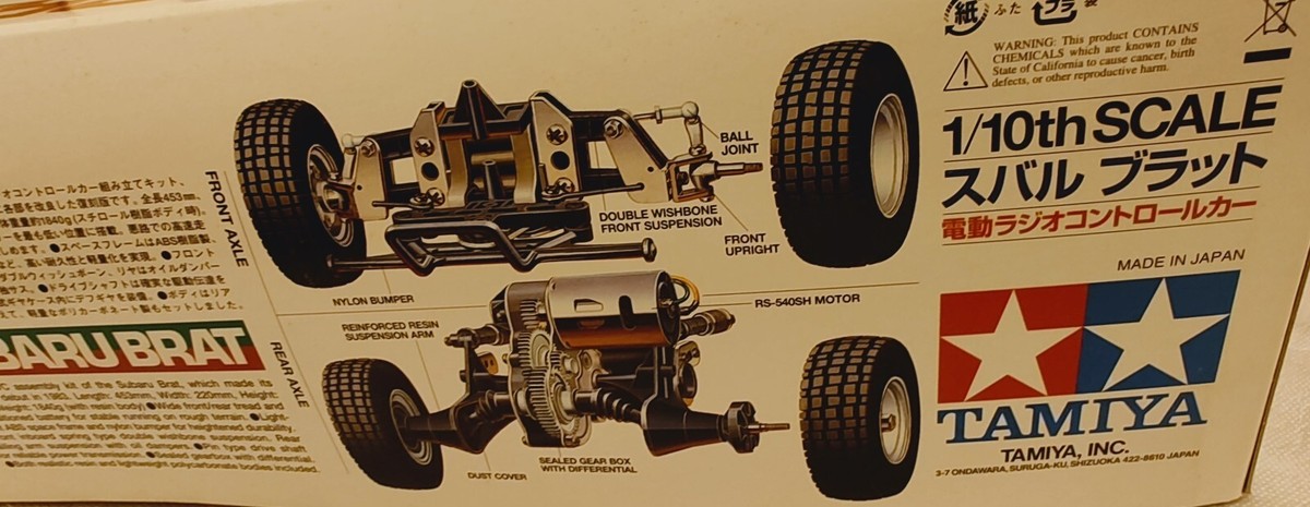 Buy 58384 1/10 Subaru Brat Off-road Kit Tamc0394 Tamiya
