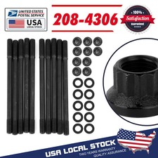 208-4306 Cylinder Head Stud Kit Fits Integra Civic Swap Ls Vtec Crv B20b B16 Us