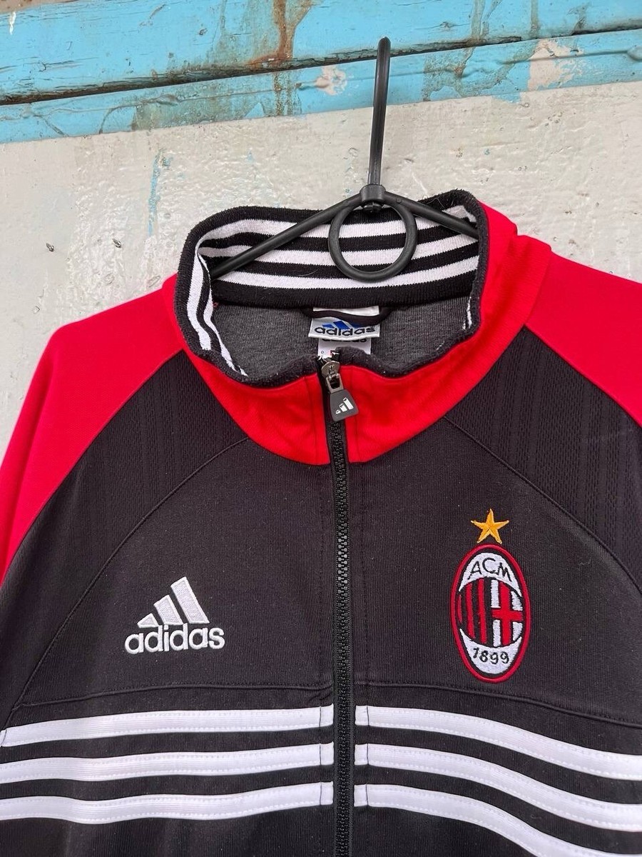 Rare Vintage Adidas AC Milan 90s jumpsuit overalls men's tracksuit