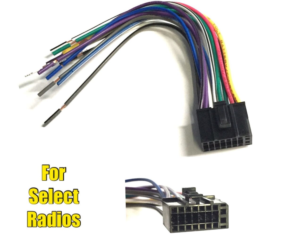 Dual Audio 16 Pin Replacement XML8100 XDVDN9131 XDVD9101