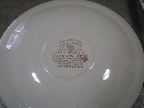 JOHNSON BROTHERS ~ JAMESTOWN - BRPWM ~ (4) CUP AND SAUCER SETS ~ EUC - Picture 3 of 3