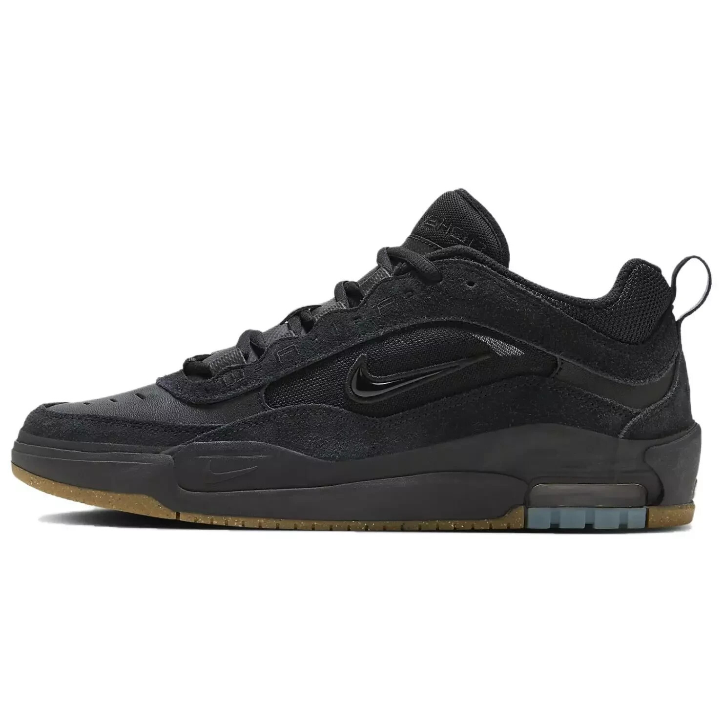 Кроссовки Nike Air Max Ishod Wair SB Black Gum в стиле ретро FB2393-001, мужские, размер 9,5
