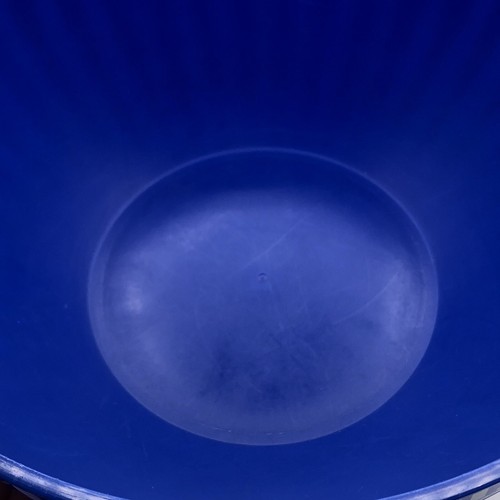 Vintage Blockbuster Popcorn Bowl Act II WB Blue Bowl Promo Movie Bowl Family Sz - Picture 10 of 17