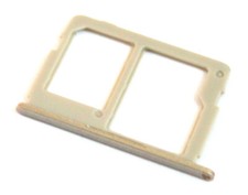 OEM SAMSUNG GALAXY J7 PRIME SM-G610F/DS GOLD MICRO SD SIM2 CARD TRAY HOLDER