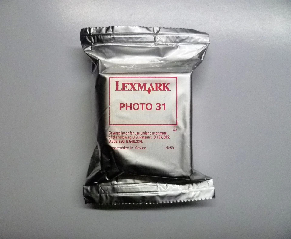 Photo originale Lexmark 31 X7170 X7310 X7350 X7350 X8310 X8350 P6270 o.V. - Photo 1/1